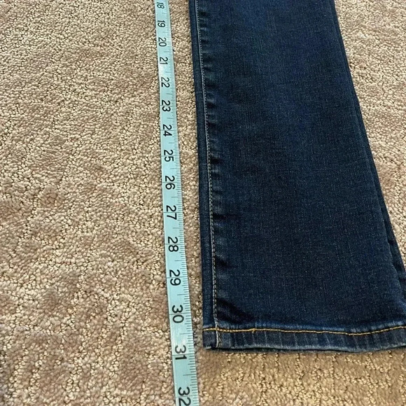 AG Adriano Goldschmied Harper Essential Straight Jeans, Mid-Rise, Med/Dark  28R - Picture 7 of 12